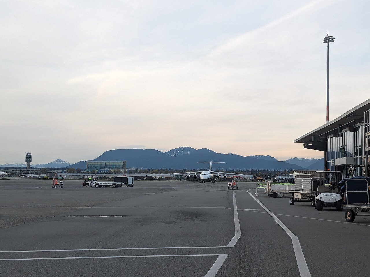 Victoria International Airport in British Columbia, Canada