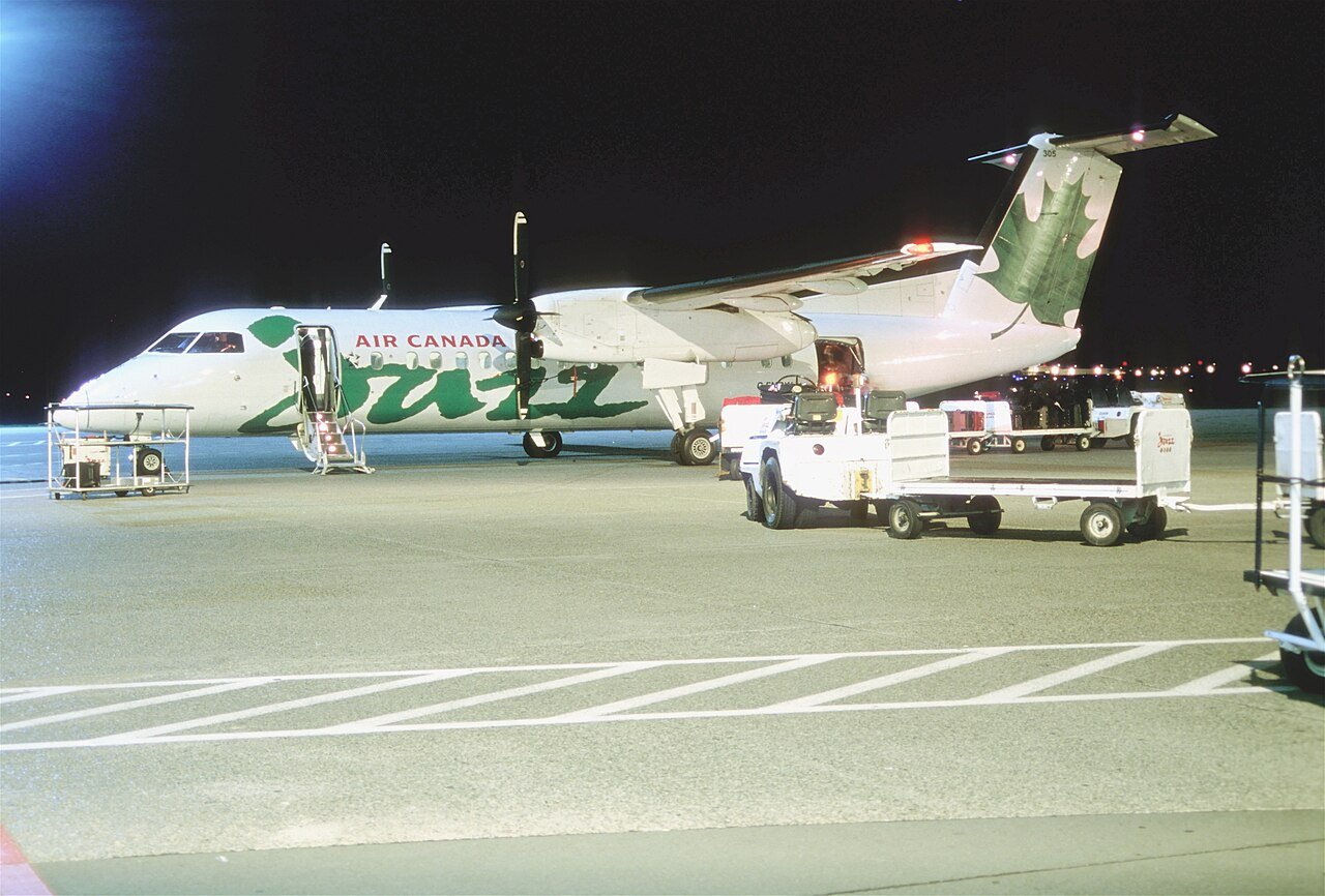 My ride to YVR that night..